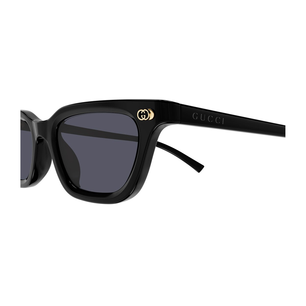 Gucci Gg1944s Linea Institutional Logo Black Acetato Riciclato Sunglasses