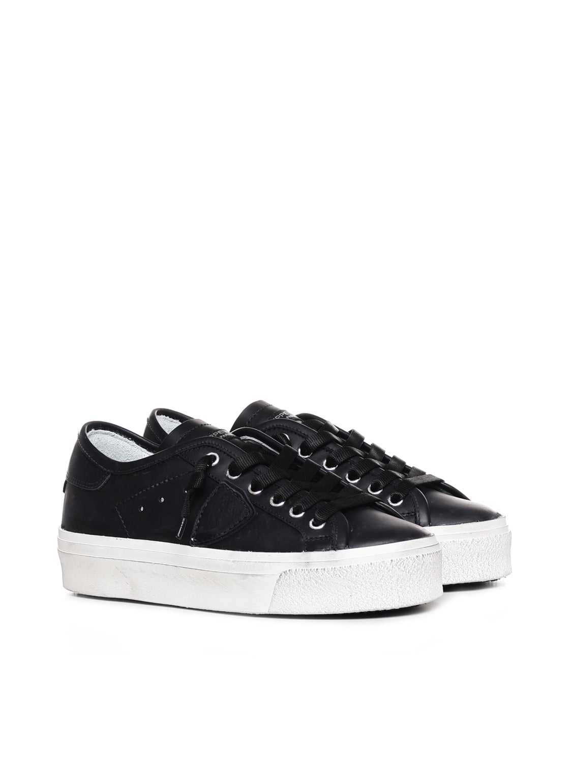 Philippe Model Sneakers Black Leather