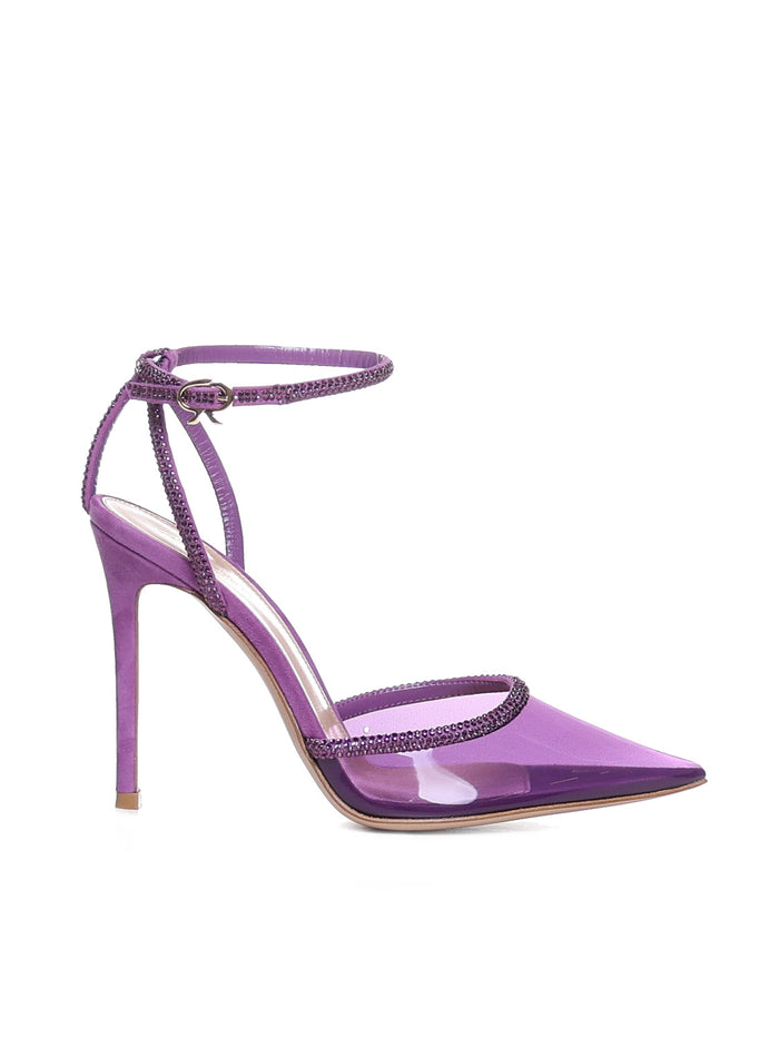 Gianvito Rossi With Heel Freesia+freesi Plexiglass