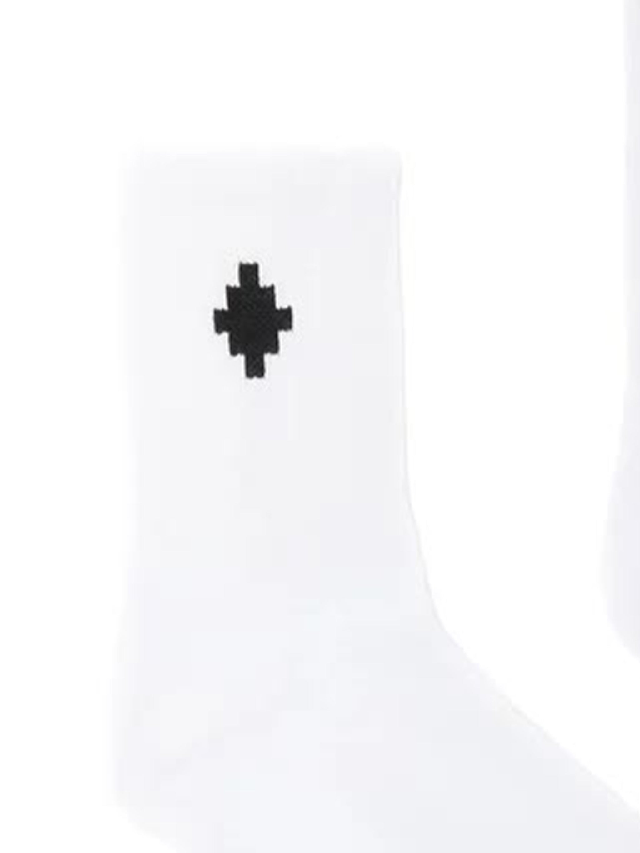 Cross Sideway Short Socks White Intimo