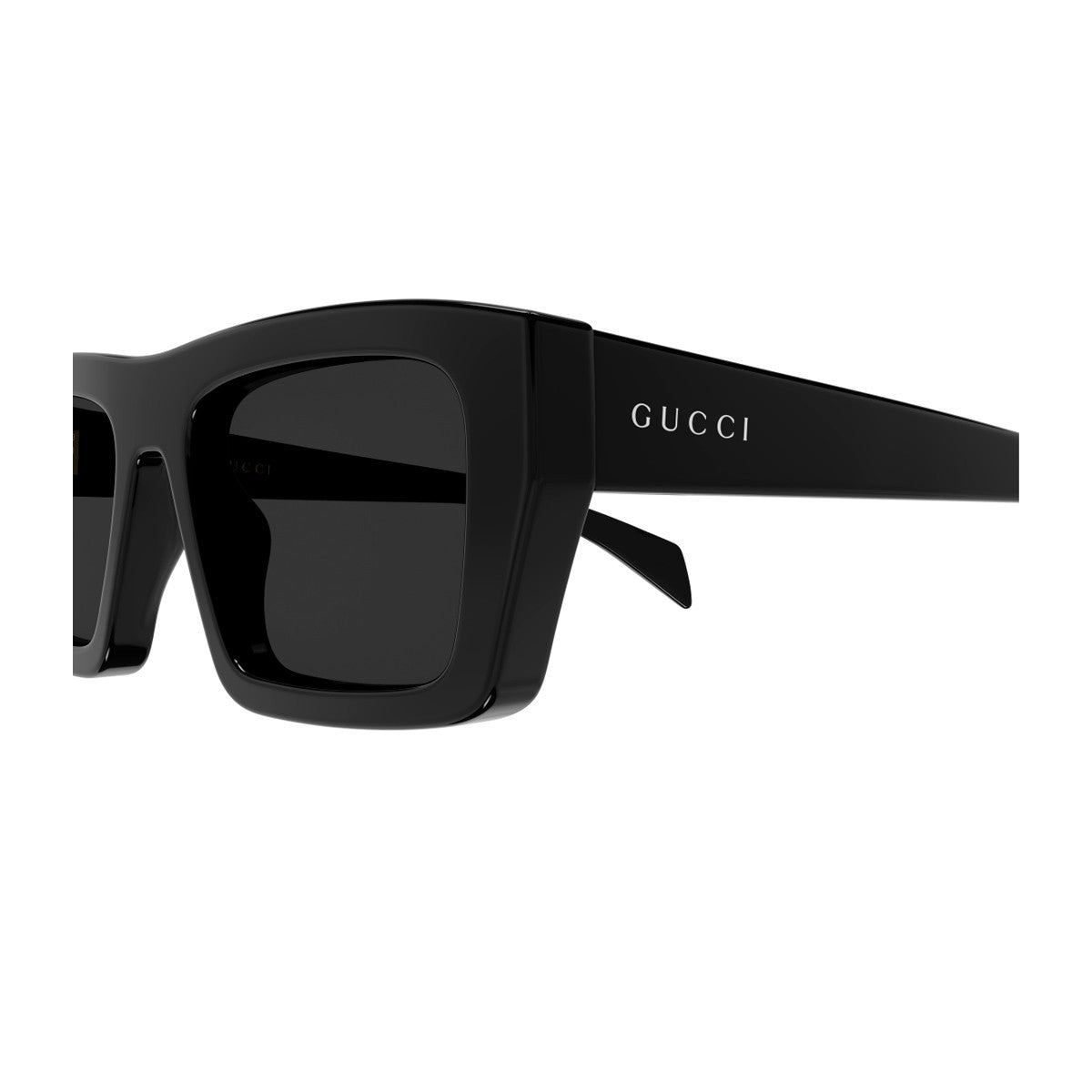 Gucci Gg2020s Linea Institutional Logo Black Acetato Riciclato Sunglasses