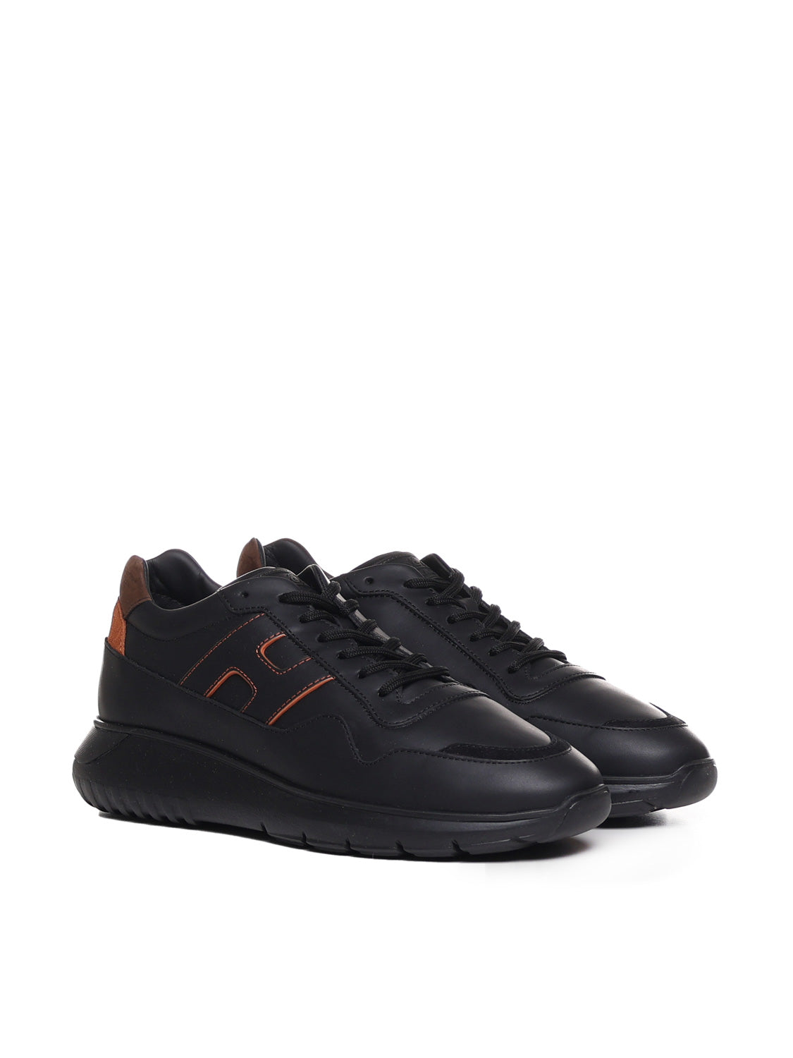 Hogan Sneakers Black Polyamide