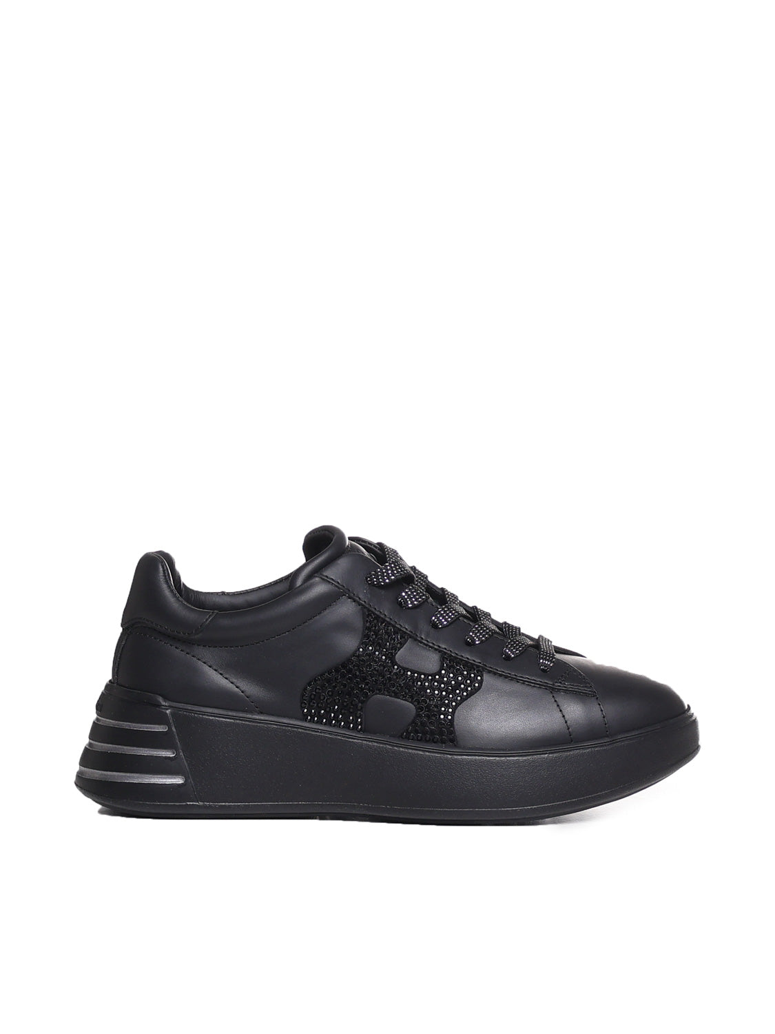 Hogan Sneakers Black Leather