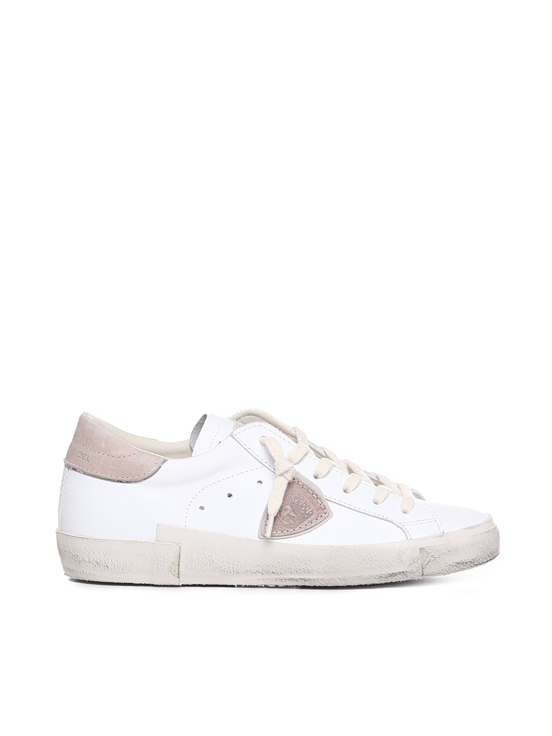 Philippe Model Sneakers White, Pink Leather