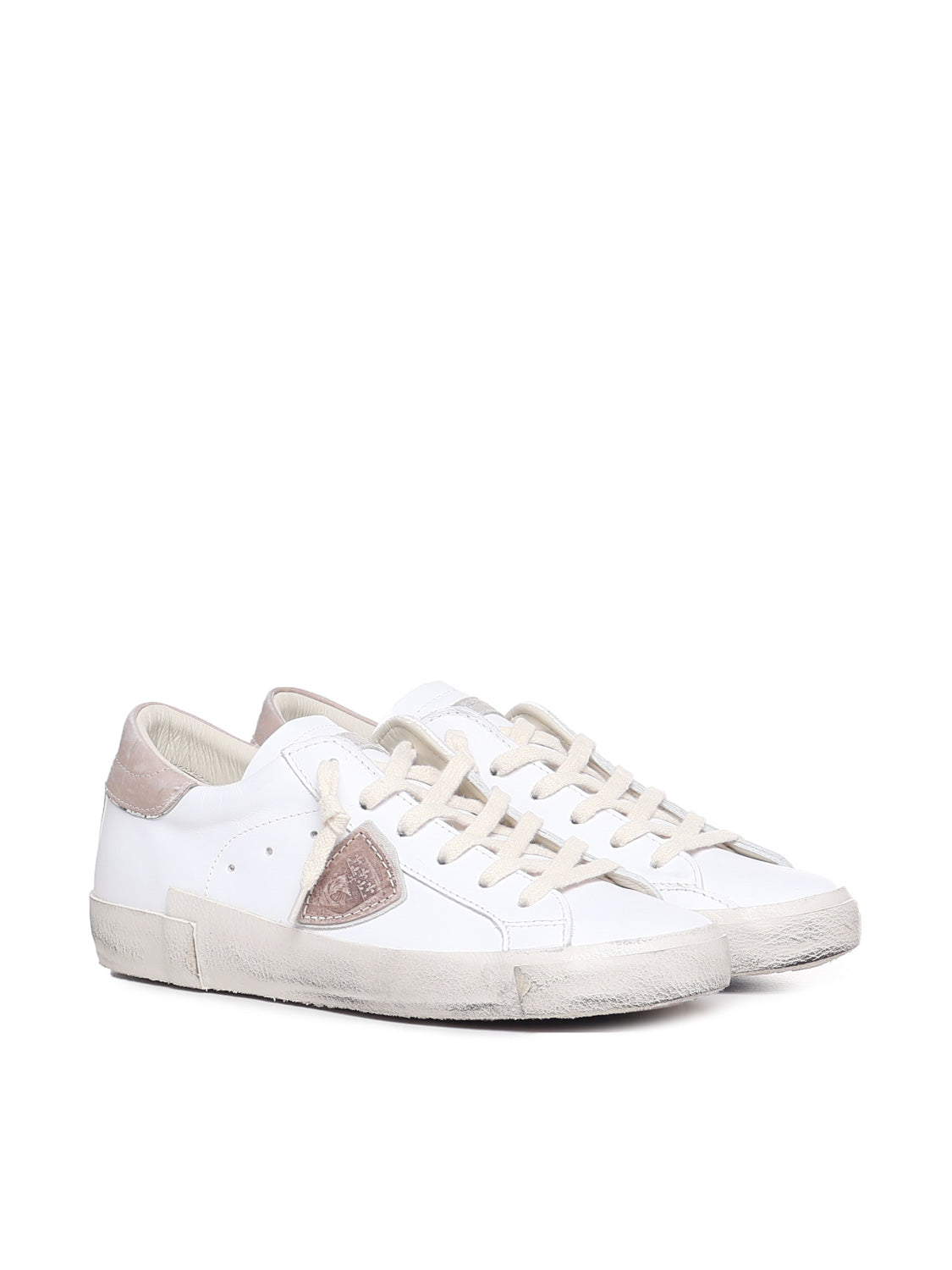 Philippe Model Sneakers White, Pink Leather
