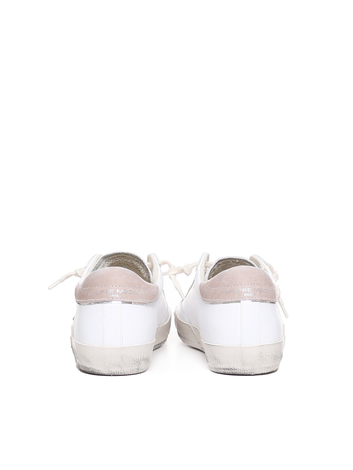 Philippe Model Sneakers White, Pink Leather
