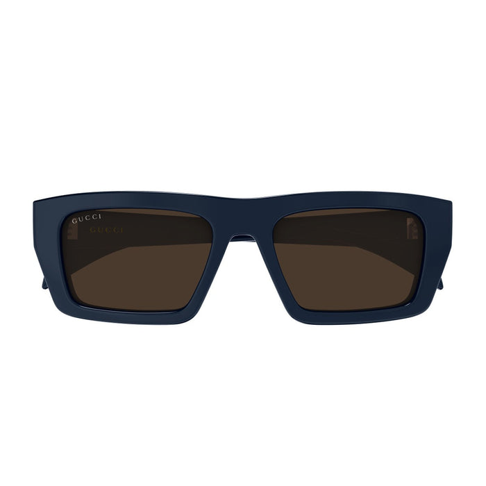 Gucci Gg2020s Logo Institutional Dark Blue Acetato Riciclato Sunglasses