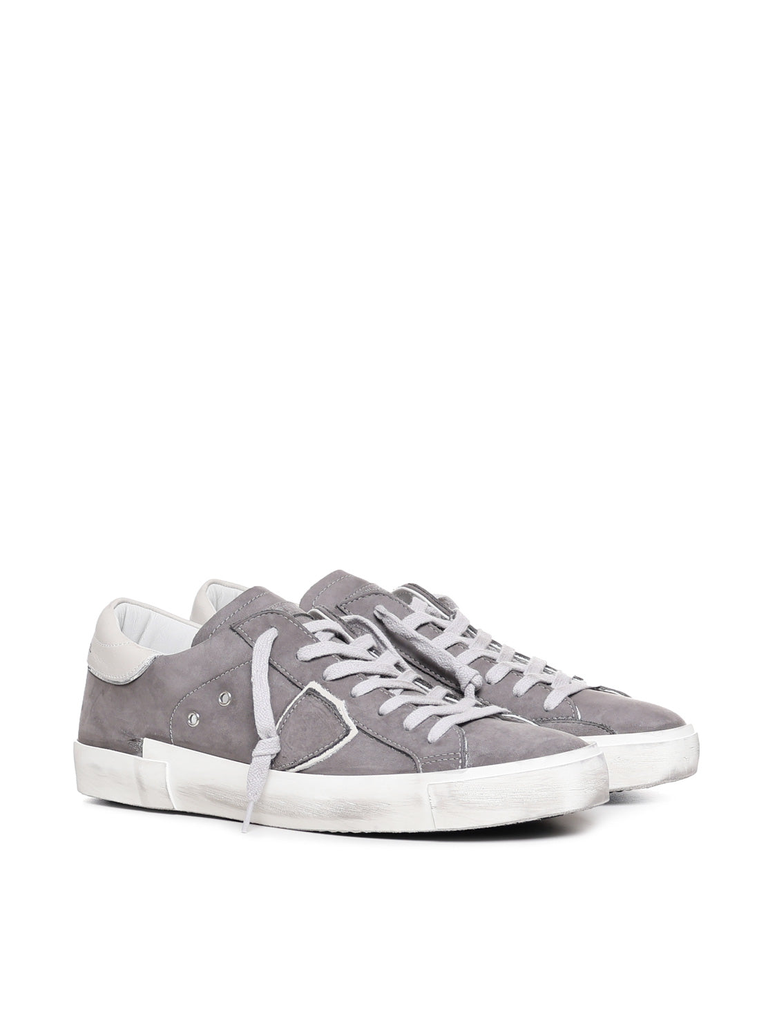 Philippe Model Sneakers Grey Leather