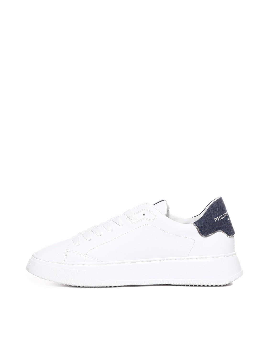 Philippe Model Sneakers White, Blue Leather