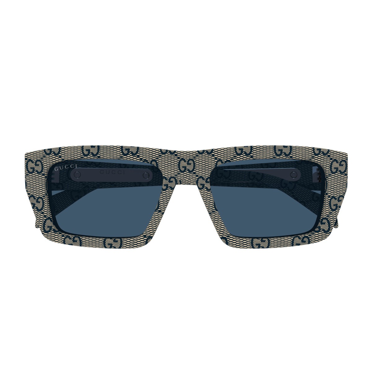 Gucci Gg2020s Linea Institutional Logo Beige Acetato Riciclato Sunglasses