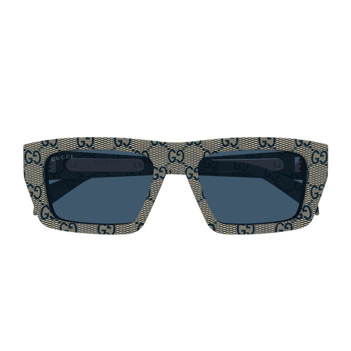 Gucci Gg2020s Linea Institutional Logo Beige Acetato Riciclato Sunglasses