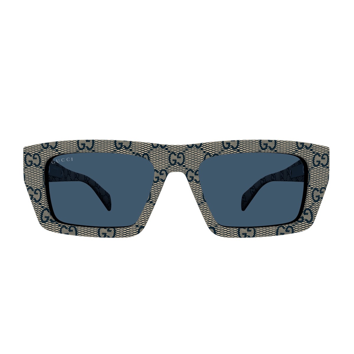 Gucci Gg2020s Linea Institutional Logo Beige Acetato Riciclato Sunglasses