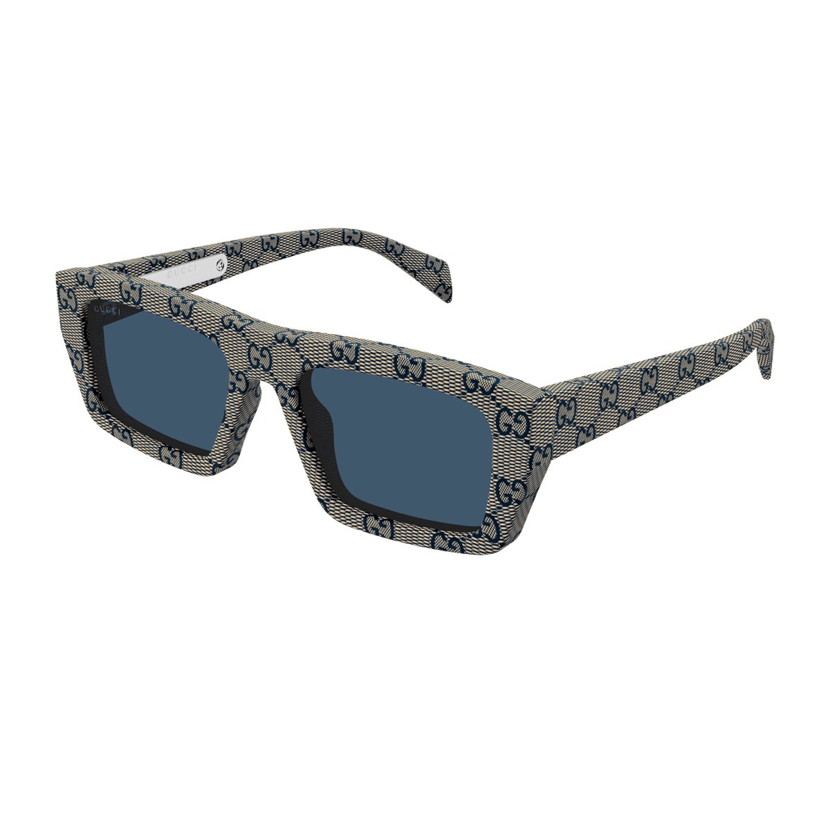 Gucci Gg2020s Linea Institutional Logo Beige Acetato Riciclato Sunglasses