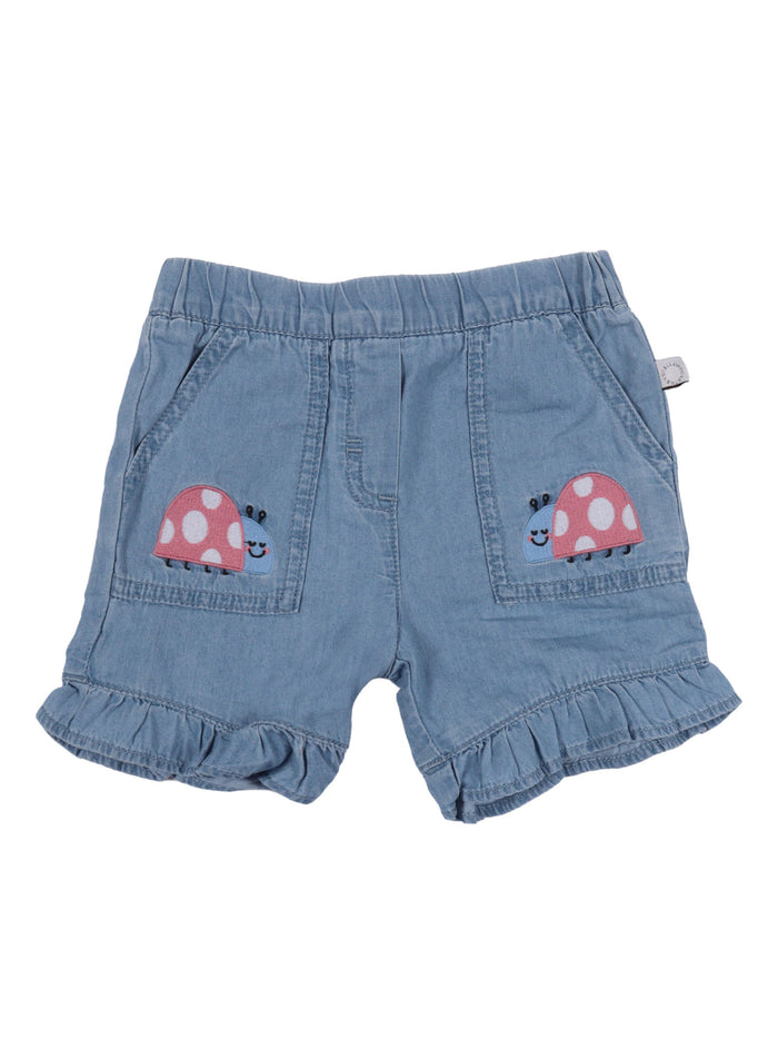 SHORTS Blue Cotton