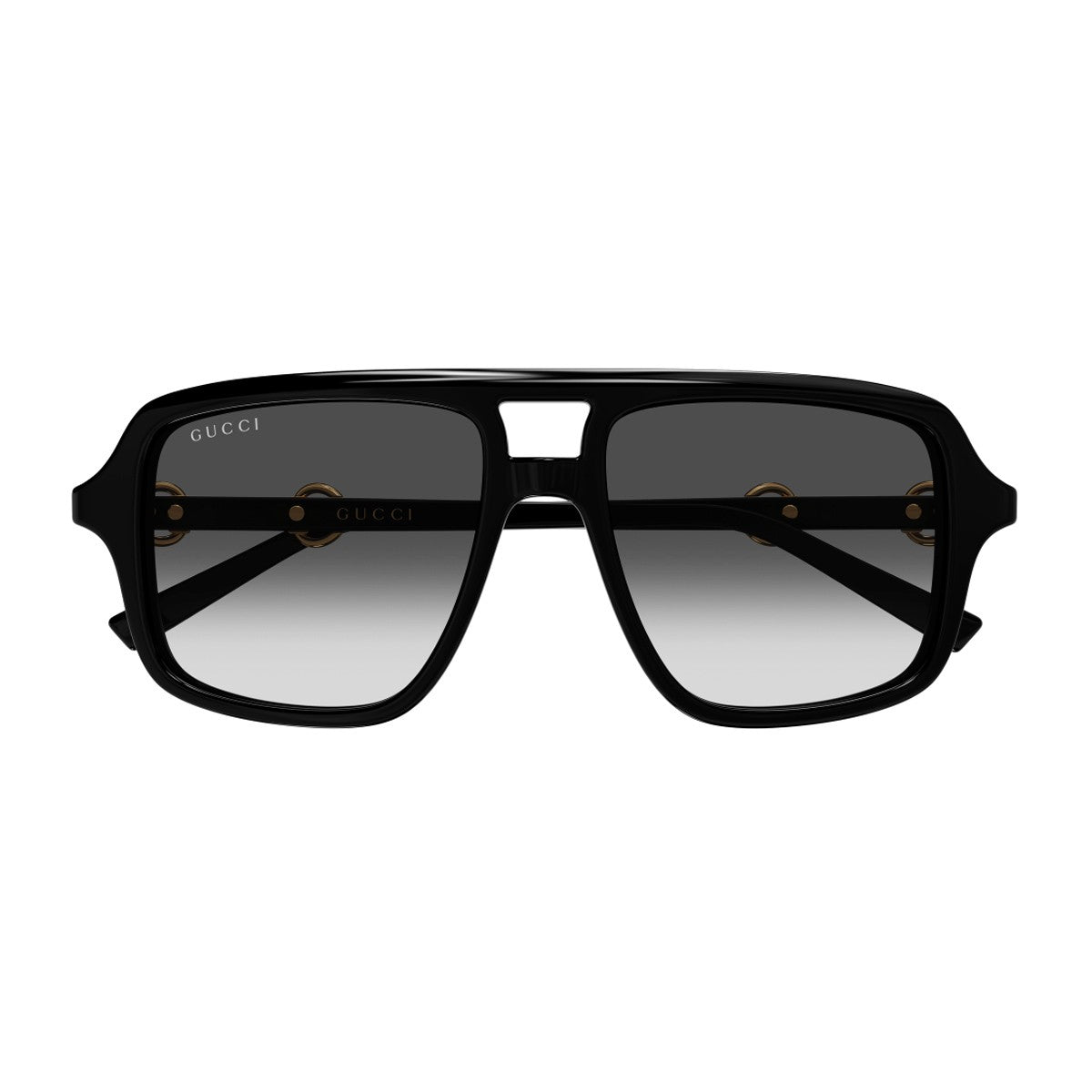 Gucci Gg2052s Linea Sign Black Acetato Riciclato Sunglasses