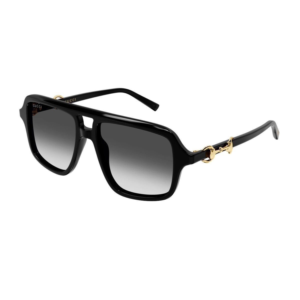 Gucci Gg2052s Linea Sign Black Acetato Riciclato Sunglasses