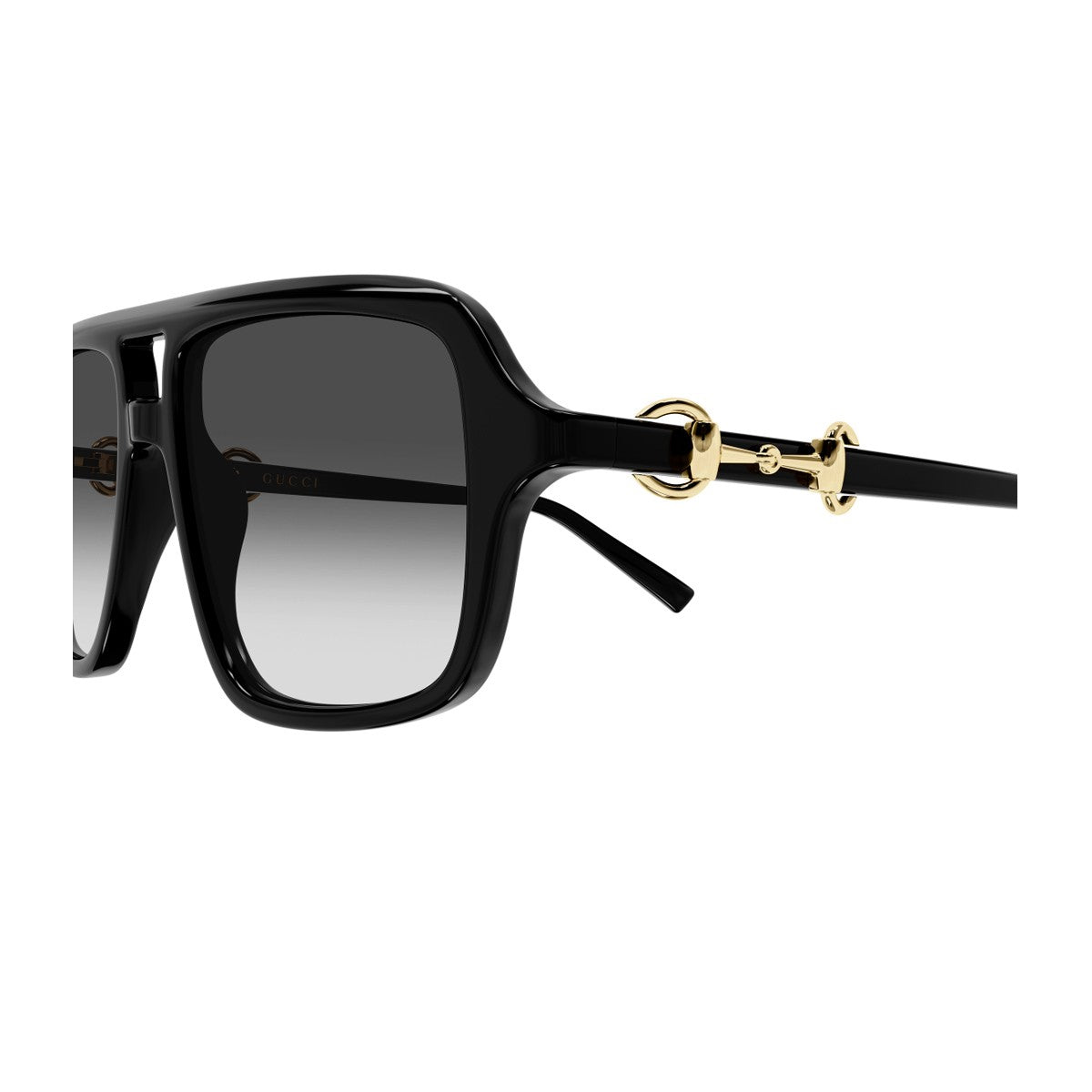 Gucci Gg2052s Linea Sign Black Acetato Riciclato Sunglasses