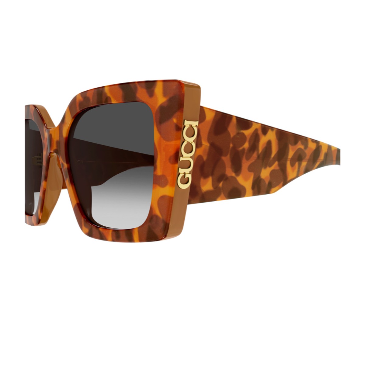 Gucci Gg2039s Linea Name Of Brand Havana Acetato Riciclato Sunglasses