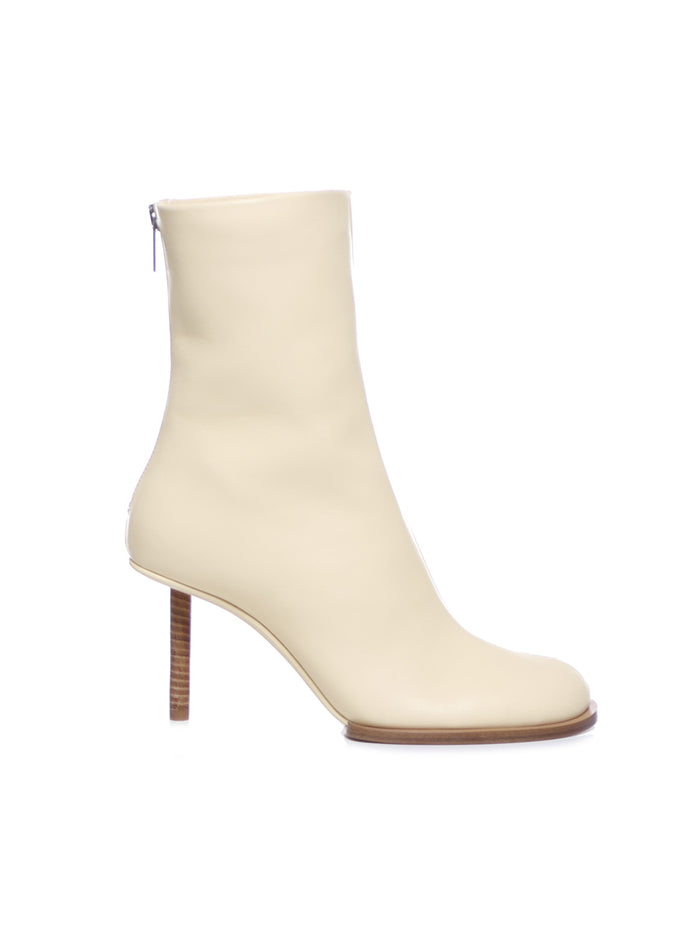Jacquemus Boots White Calfskin