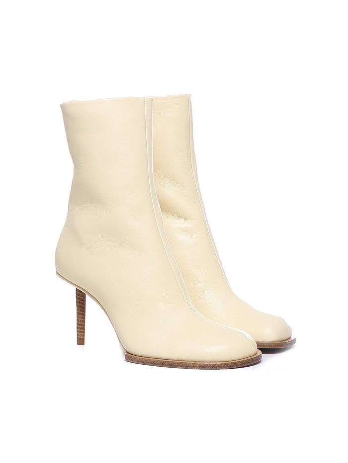 Jacquemus Boots White Calfskin