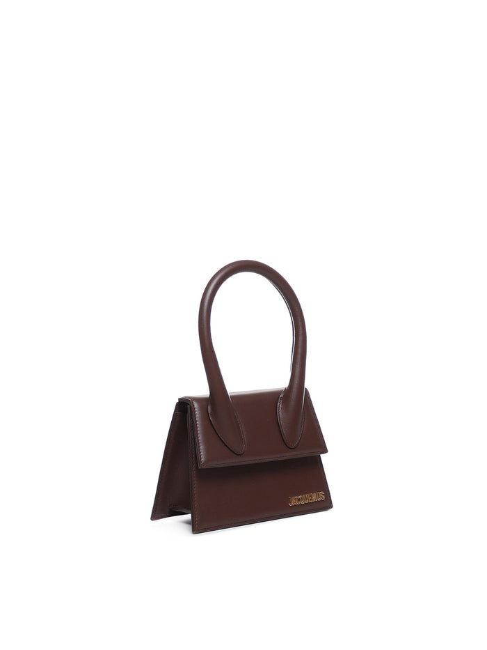 Jacquemus Bags Midnight Brown Calfskin