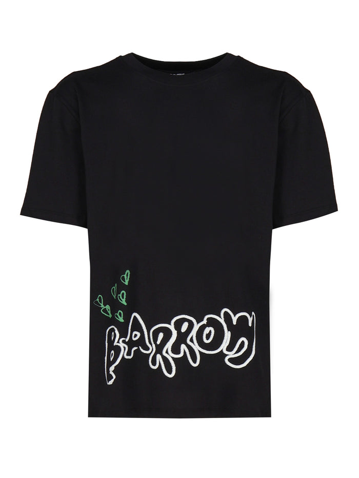 Barrow T-Shirts And Polos Nero/black Cotone