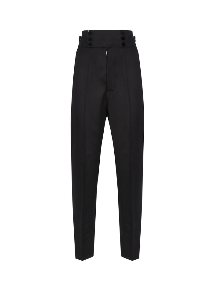 Maison Margiela Trousers Black Wool