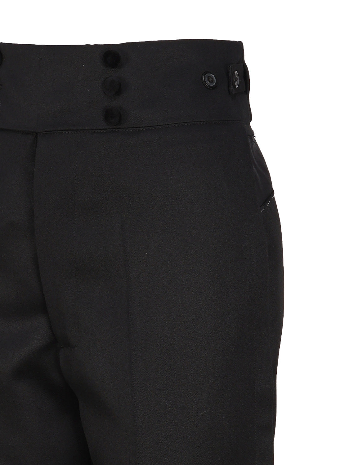 Maison Margiela Trousers Black Wool
