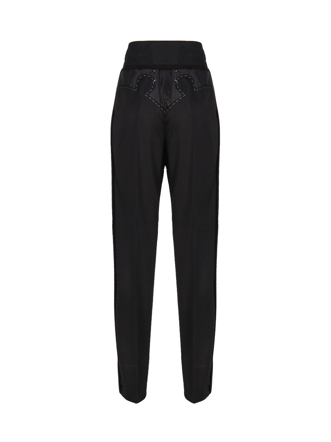 Maison Margiela Trousers Black Wool