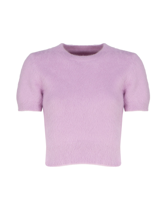 Maison Margiela Sweaters Lillac Angora