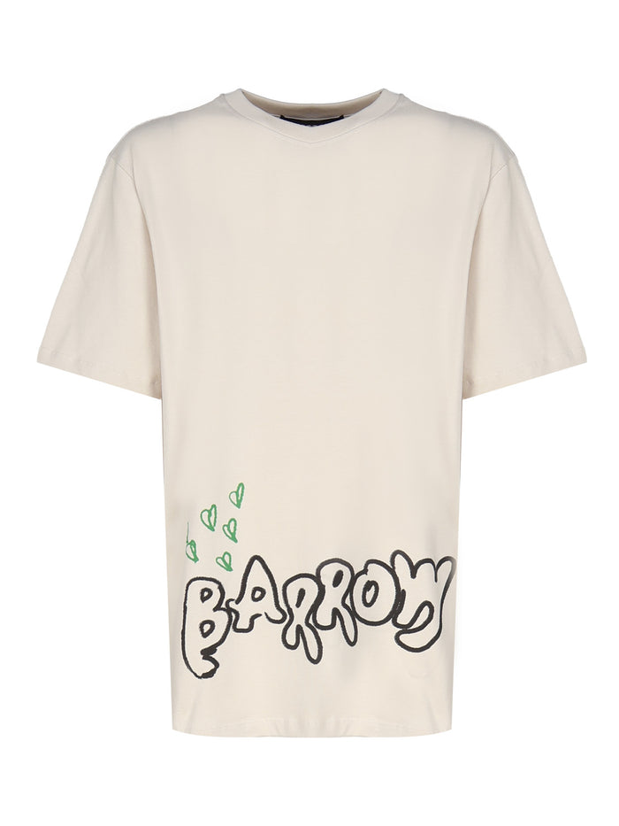 Barrow T-Shirts And Polos Turtledove Cotone