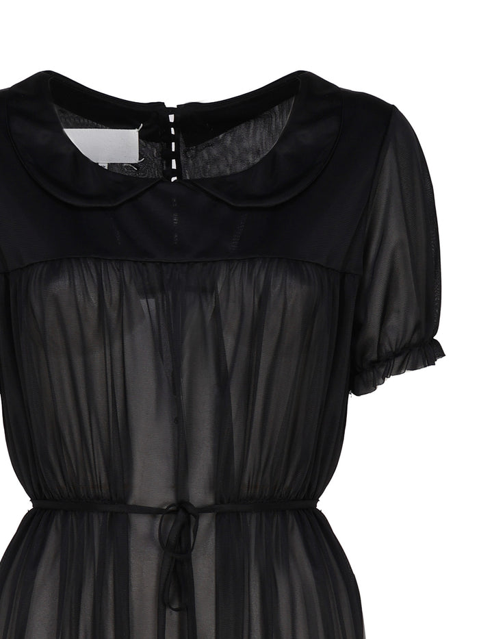Maison Margiela Dresses Black Polyamide