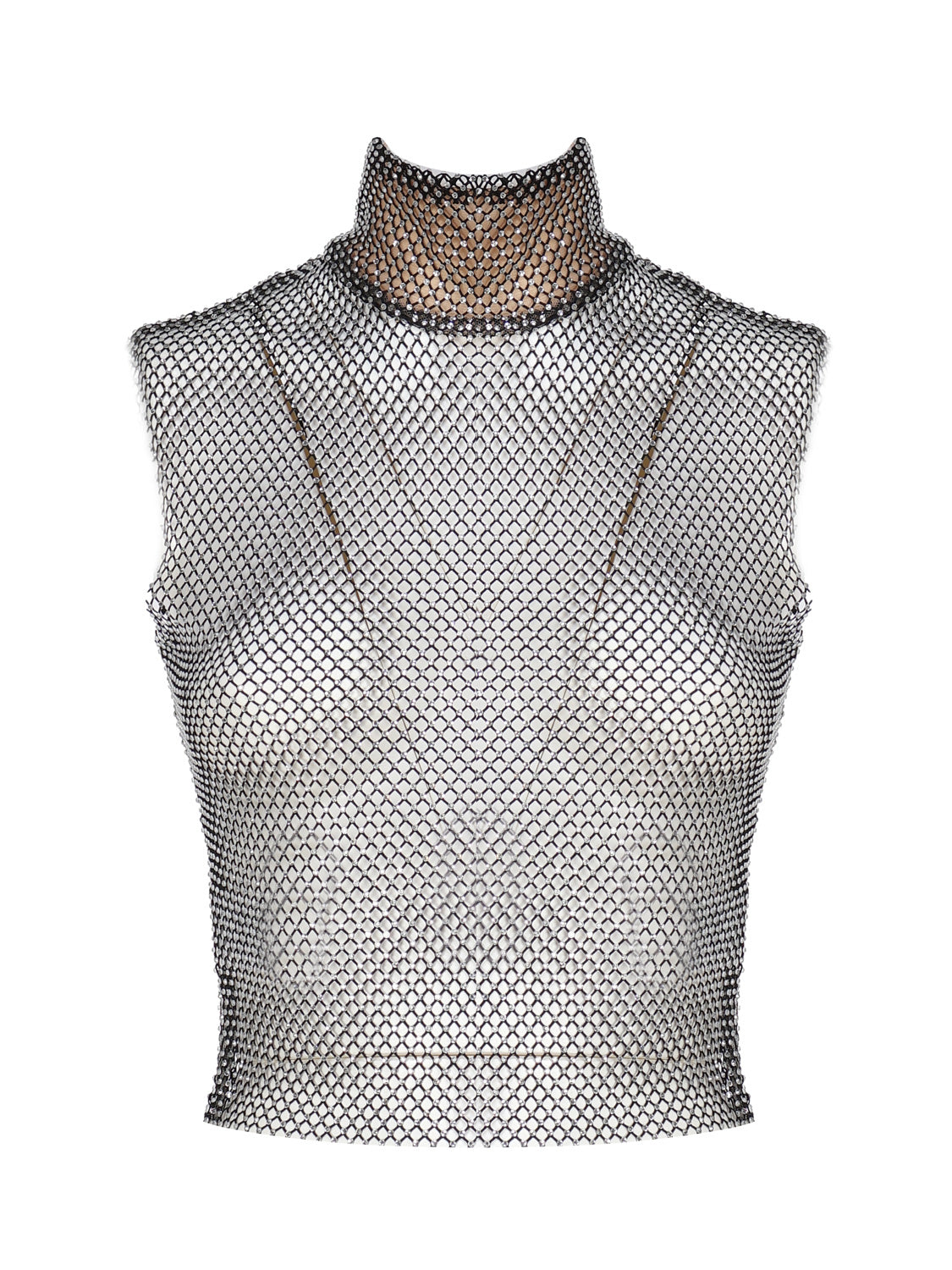 Genny Top Black Polyester