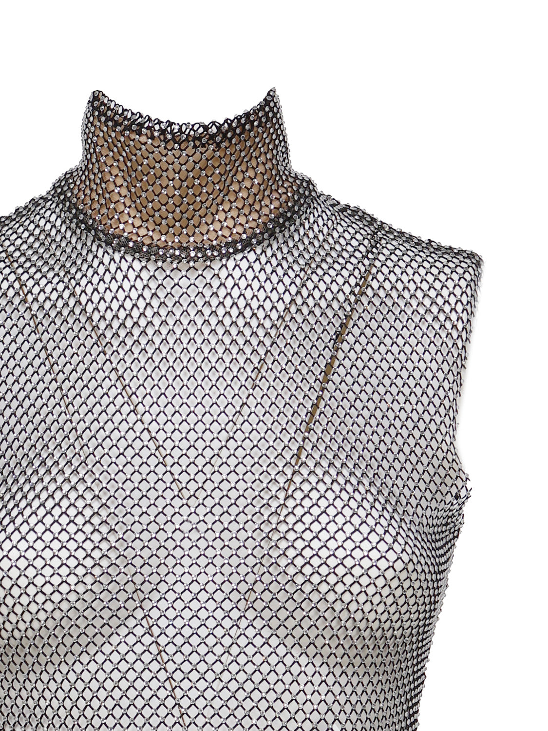 Genny Top Black Polyester