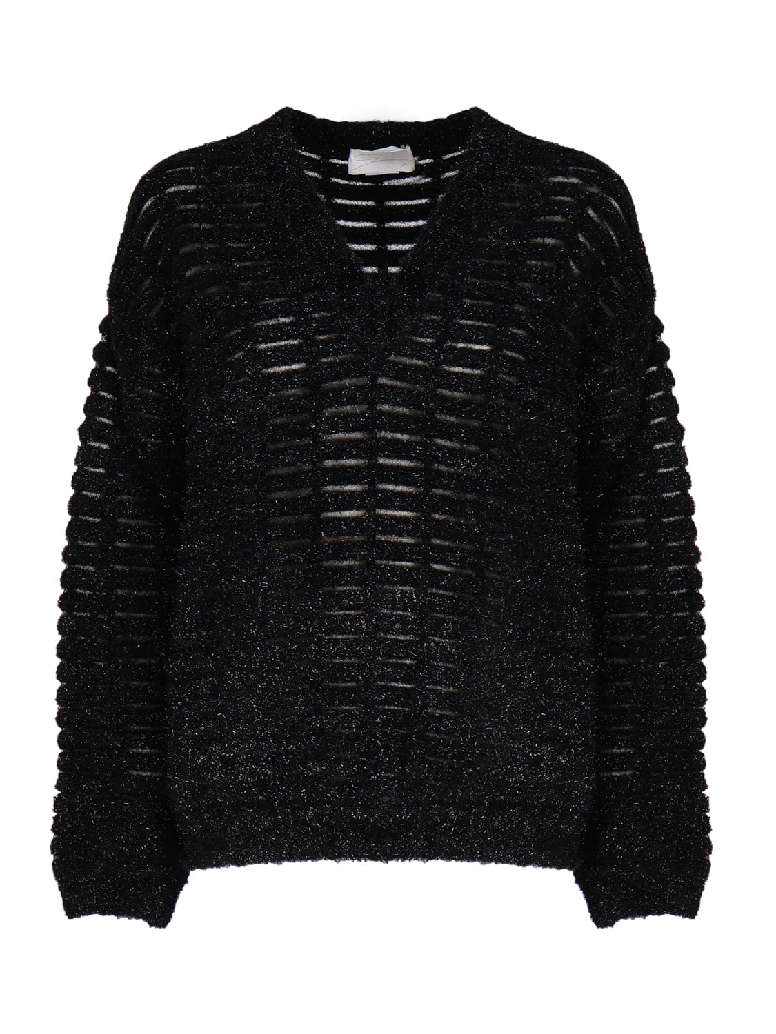 Genny Sweaters Black Polyamide