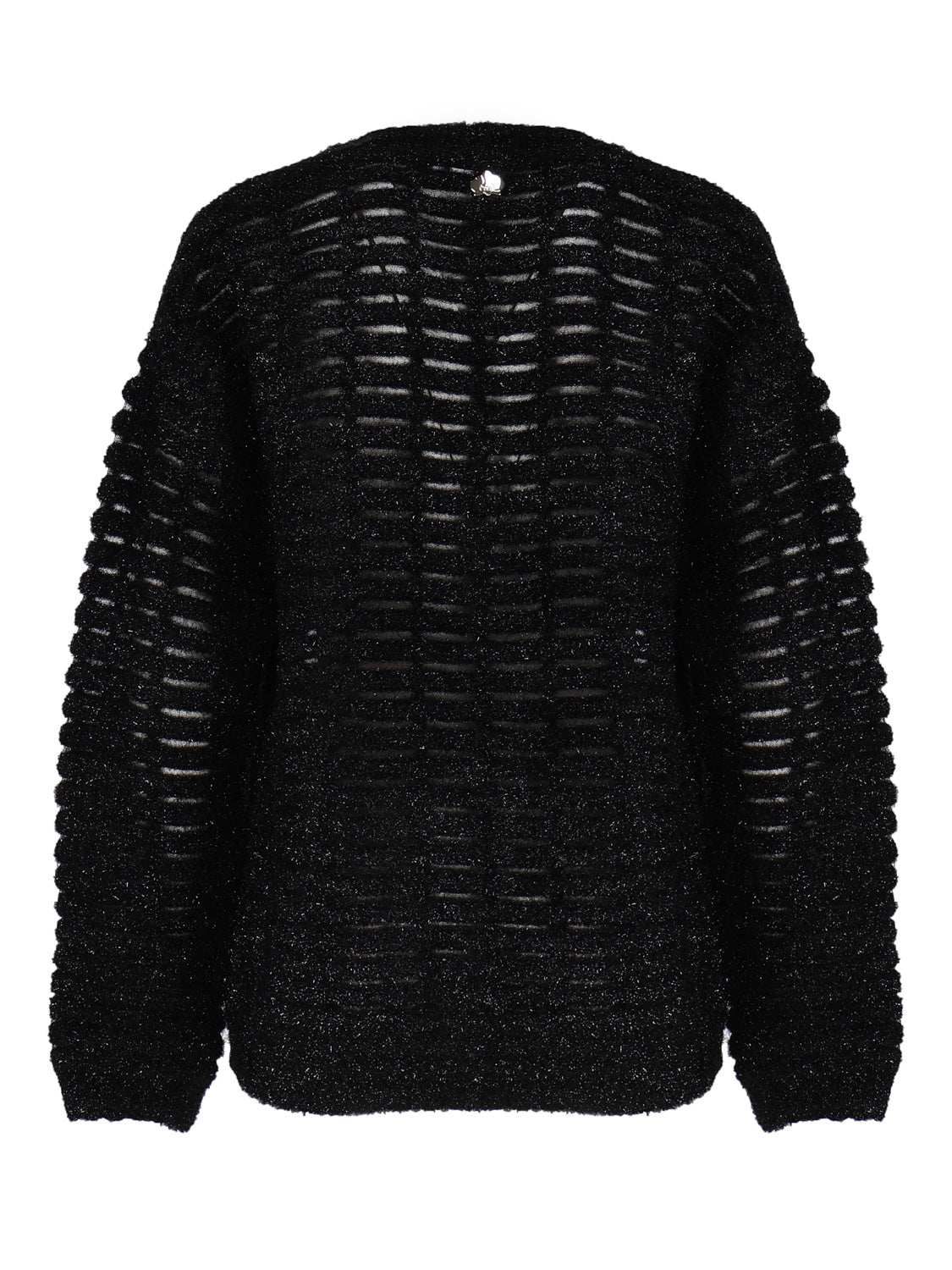 Genny Sweaters Black Polyamide