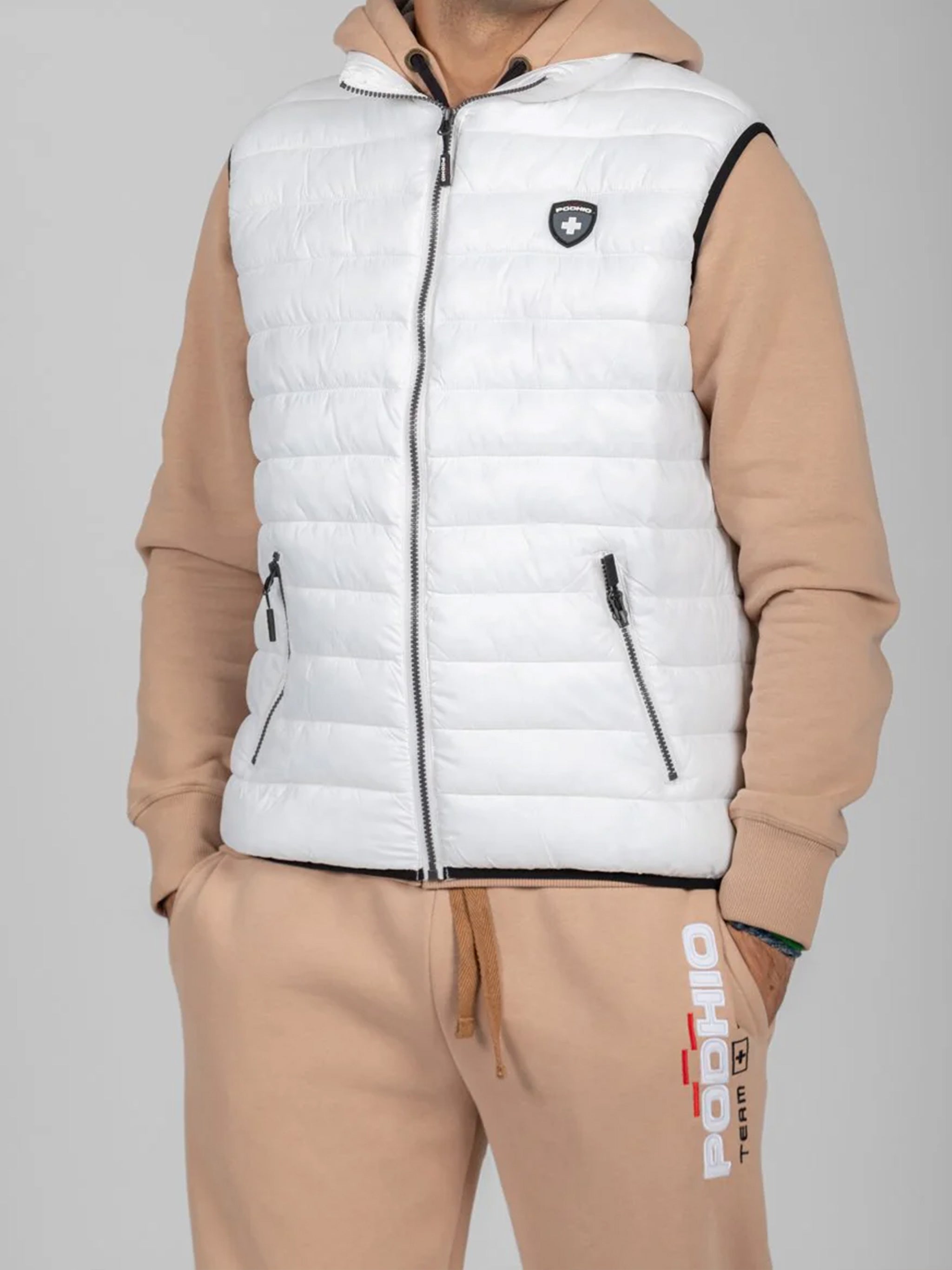 Gilet Imitation White