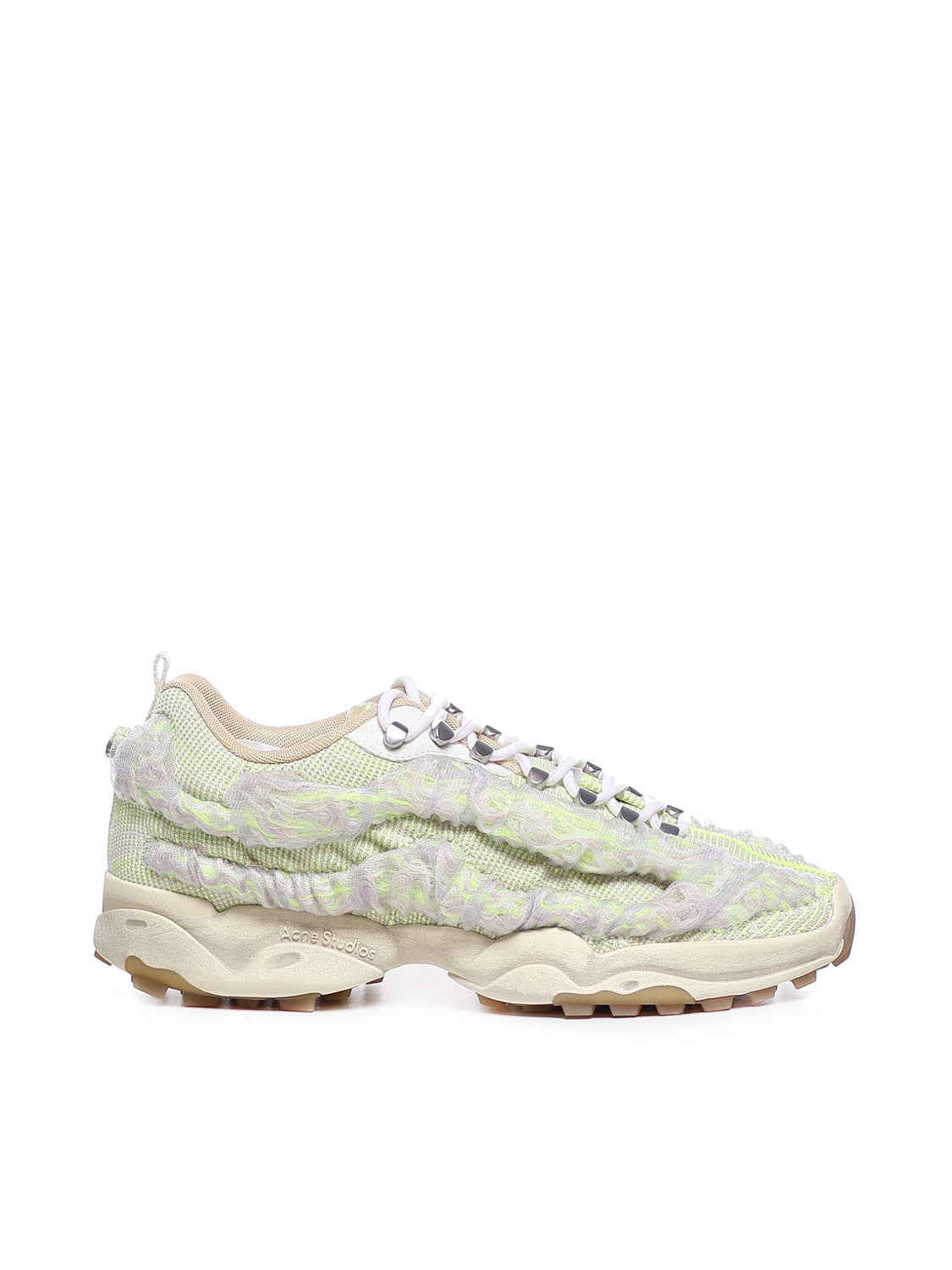 Acne Studios Sneakers Ecru/white Nylon