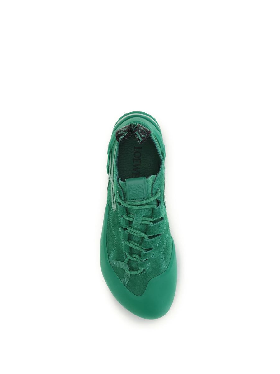 Sneakers Grip Jungle Green Suede Upper: Calf Trainers