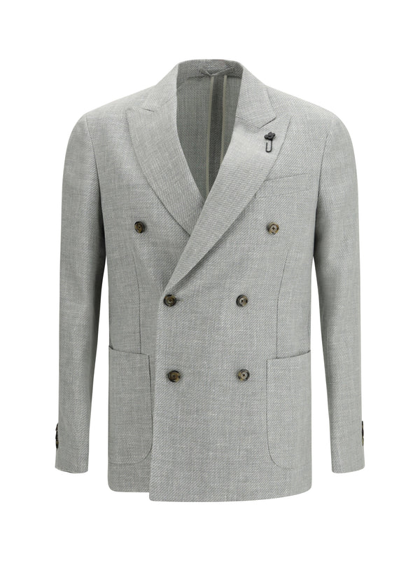 Blazer Roma Green Wool Blazers