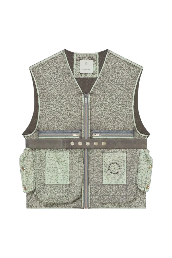 Givenchy Radio Vest_medium Grey Clothing