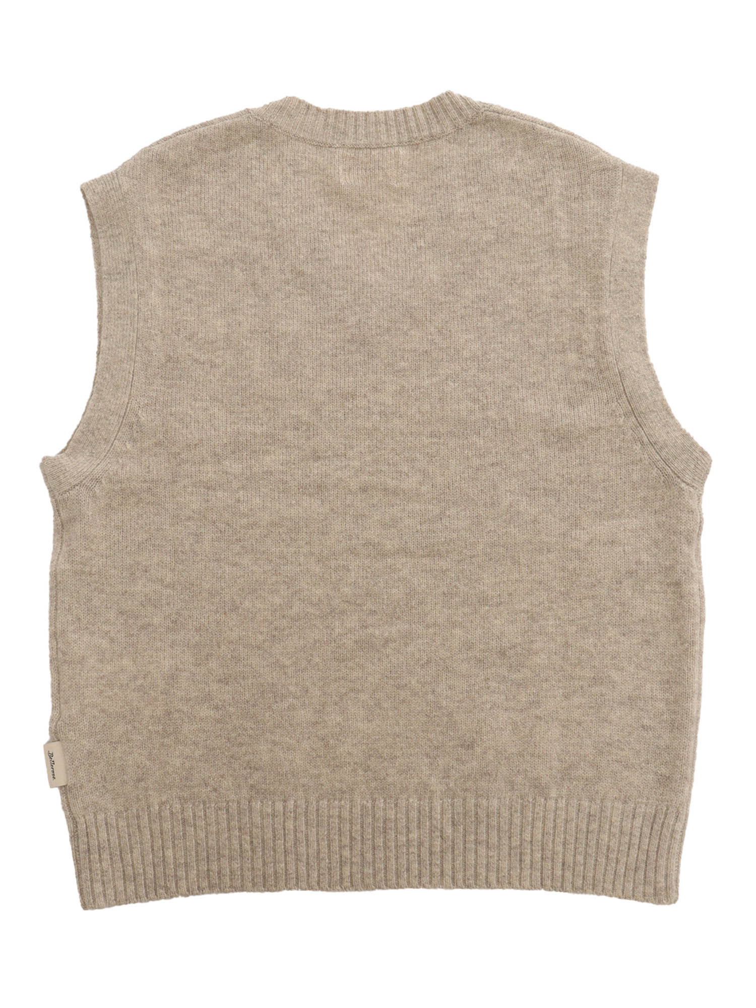 Gatty K1415u Knitwear Grey Wool Fine Merinos Crewneck