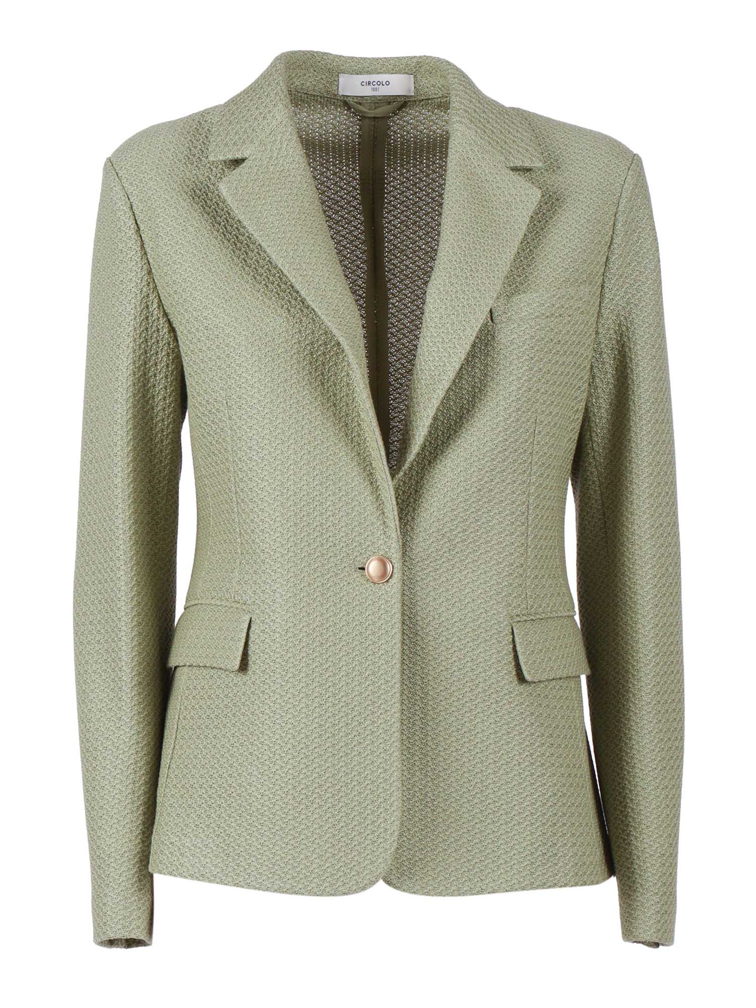 Slim Fit Cotone Multicolor Cotton� Jacket