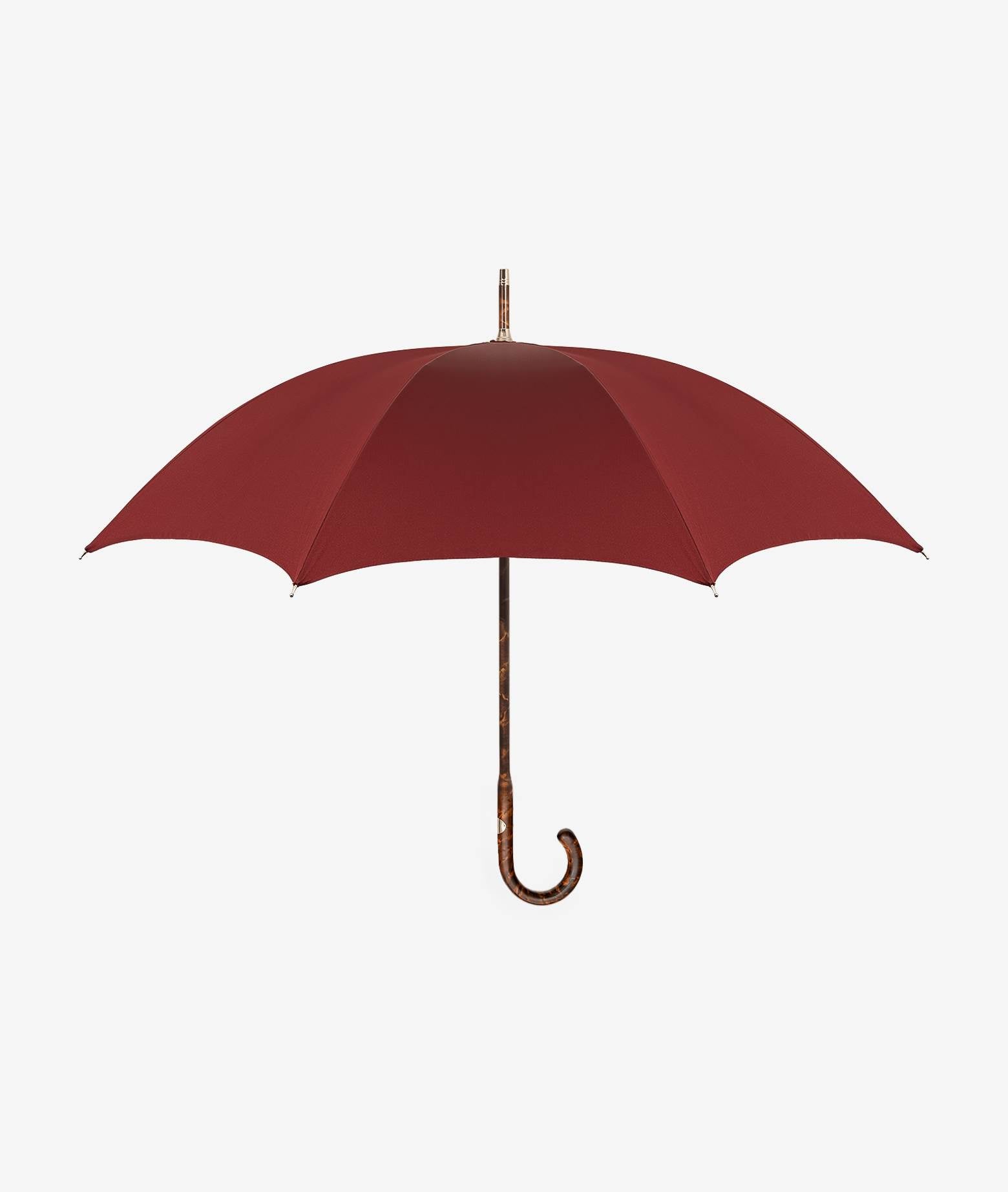 Umbrella Travel Darkred Maple Handle