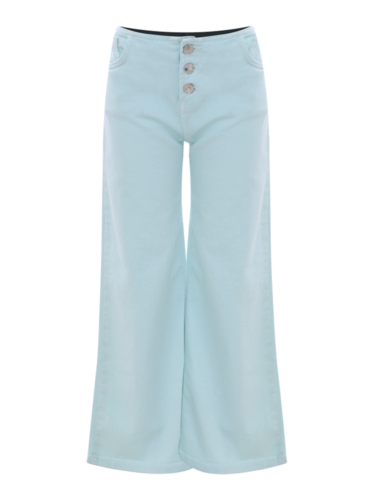 VALER PANTS Light Blue Cotton Elastane