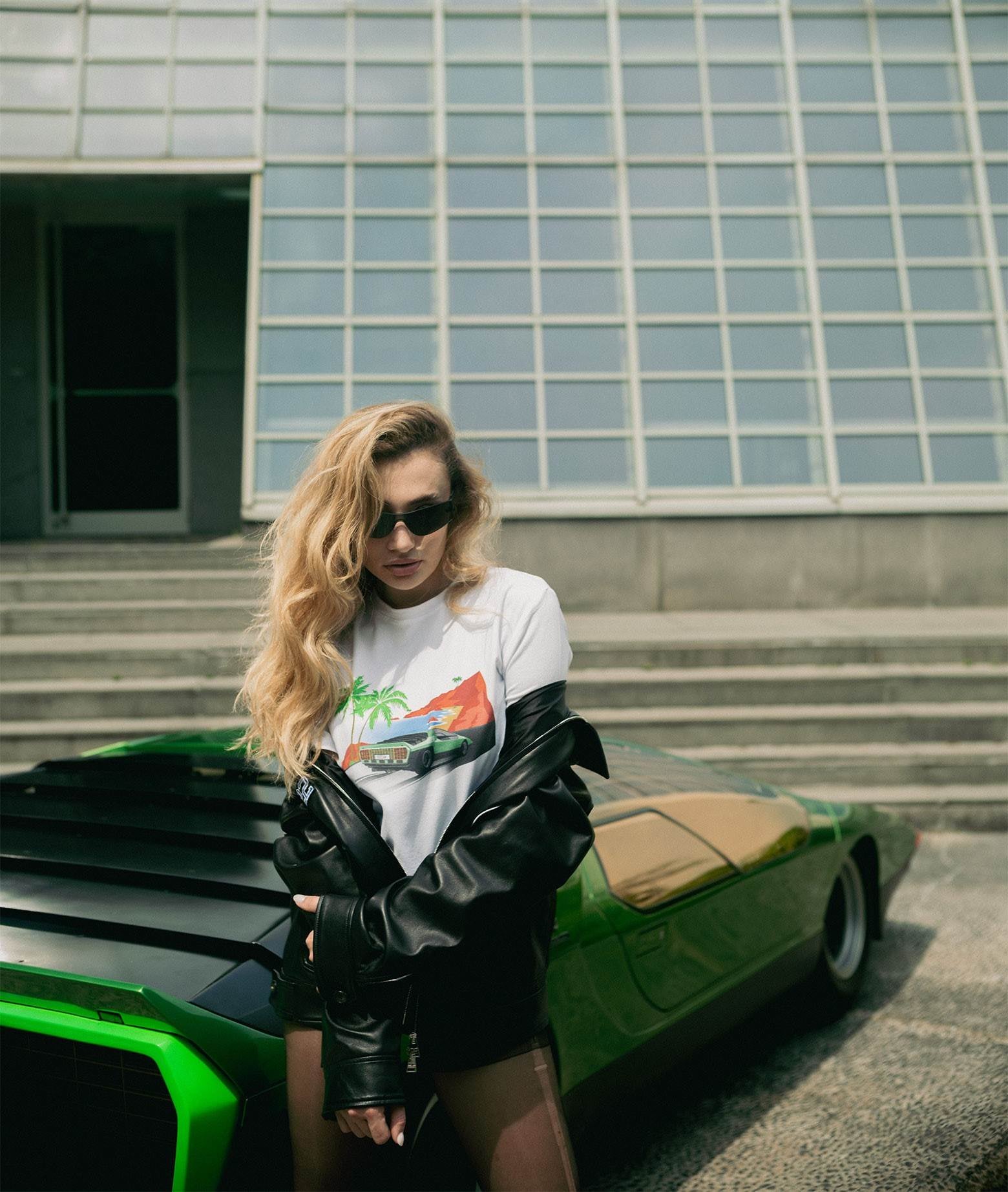 T-Shirt Carabo White Knitwear