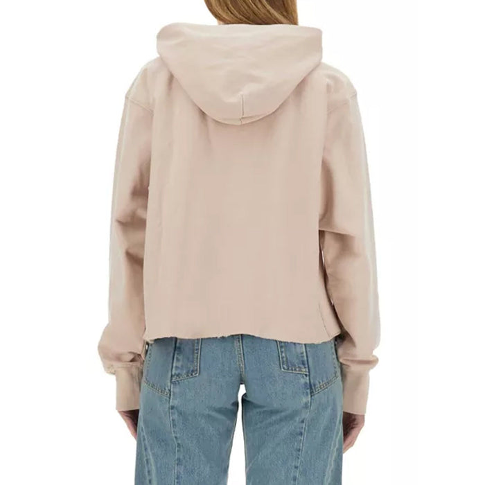 Logo Sweatshirt Pink Cotton