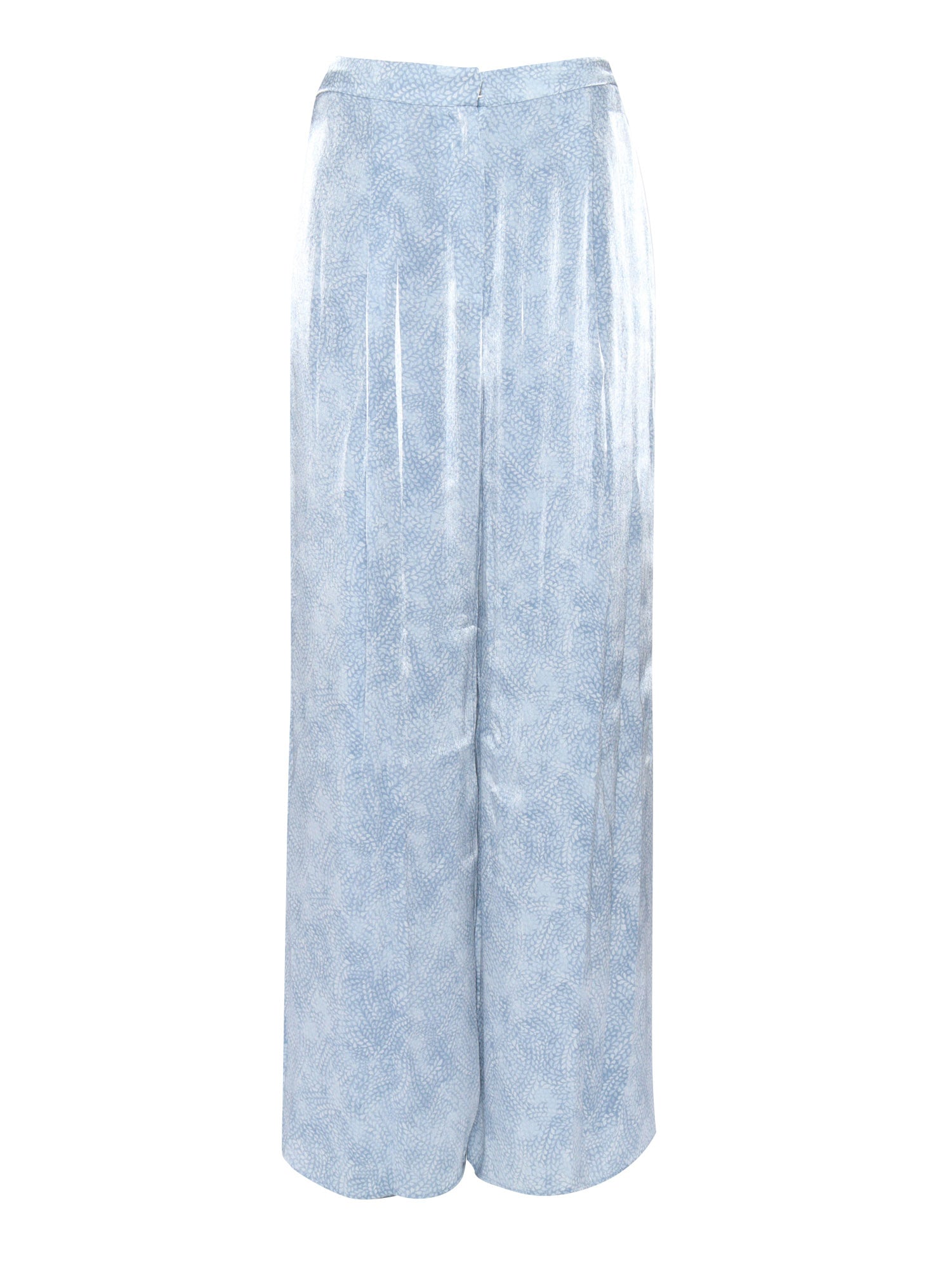 Petal wide leg trousers Light Blue Polyester Pant
