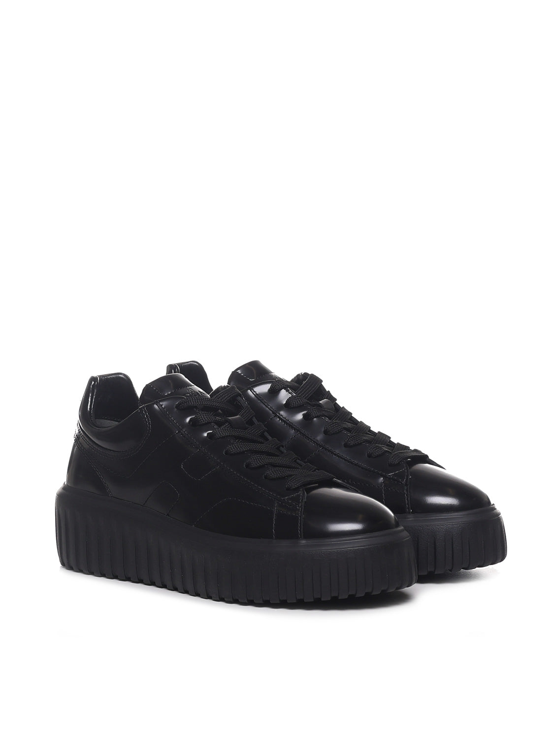 Hogan Sneakers Black Leather