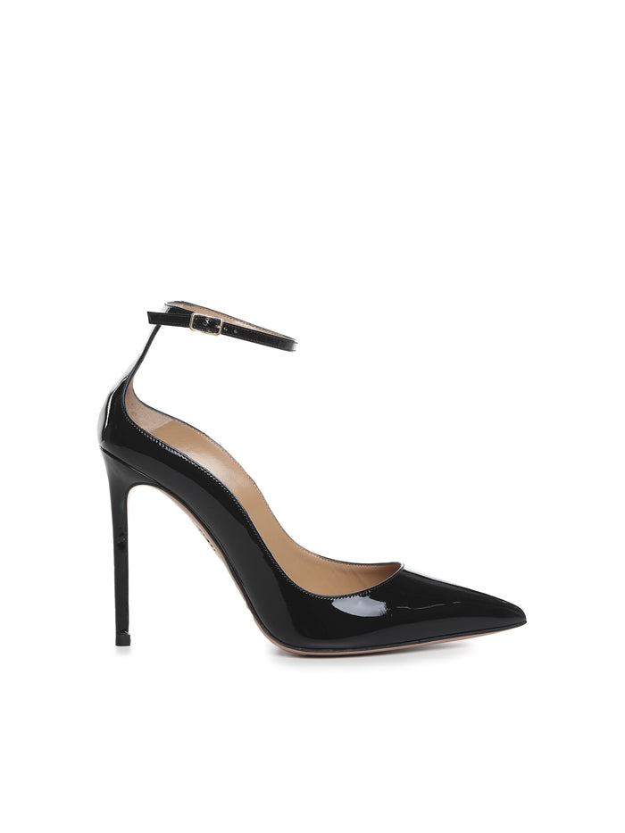 Aquazzura With Heel Black Patent Leather